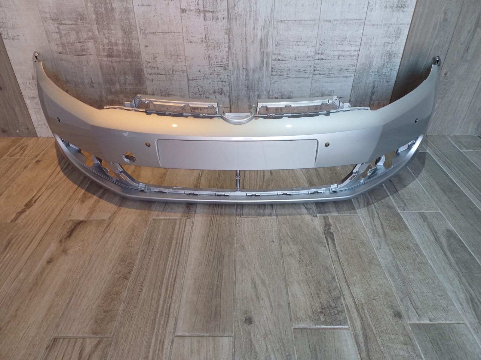 VW GOLF MK6 2009-2013 FRONT BUMPER WITH PDC HOLES SILVER COLOUR - Image 5