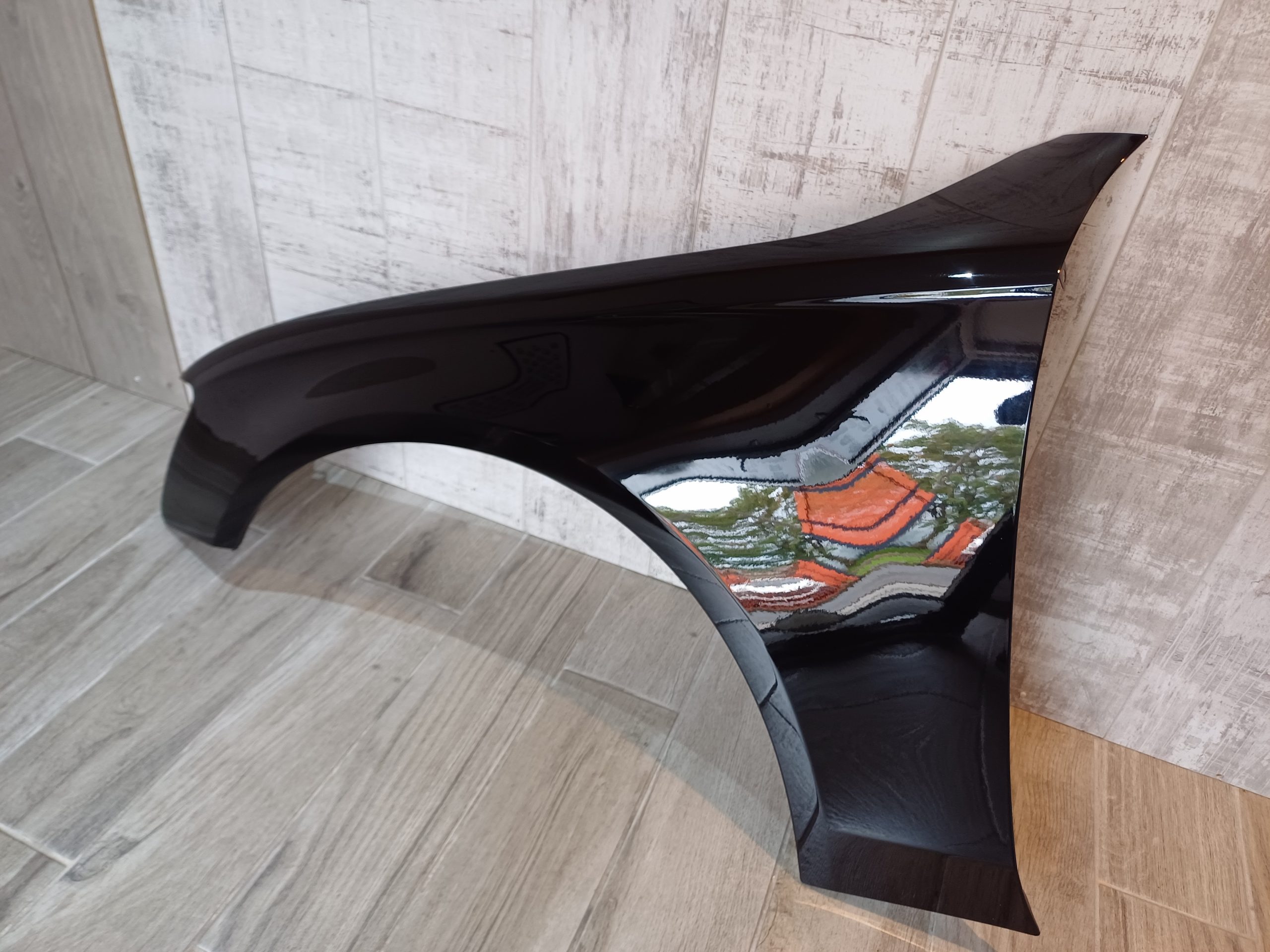 AUDI A4 B8 2008 – 2012 PASSENGER SIDE WING PANEL BLACK COLOUR LY9B - Image 3